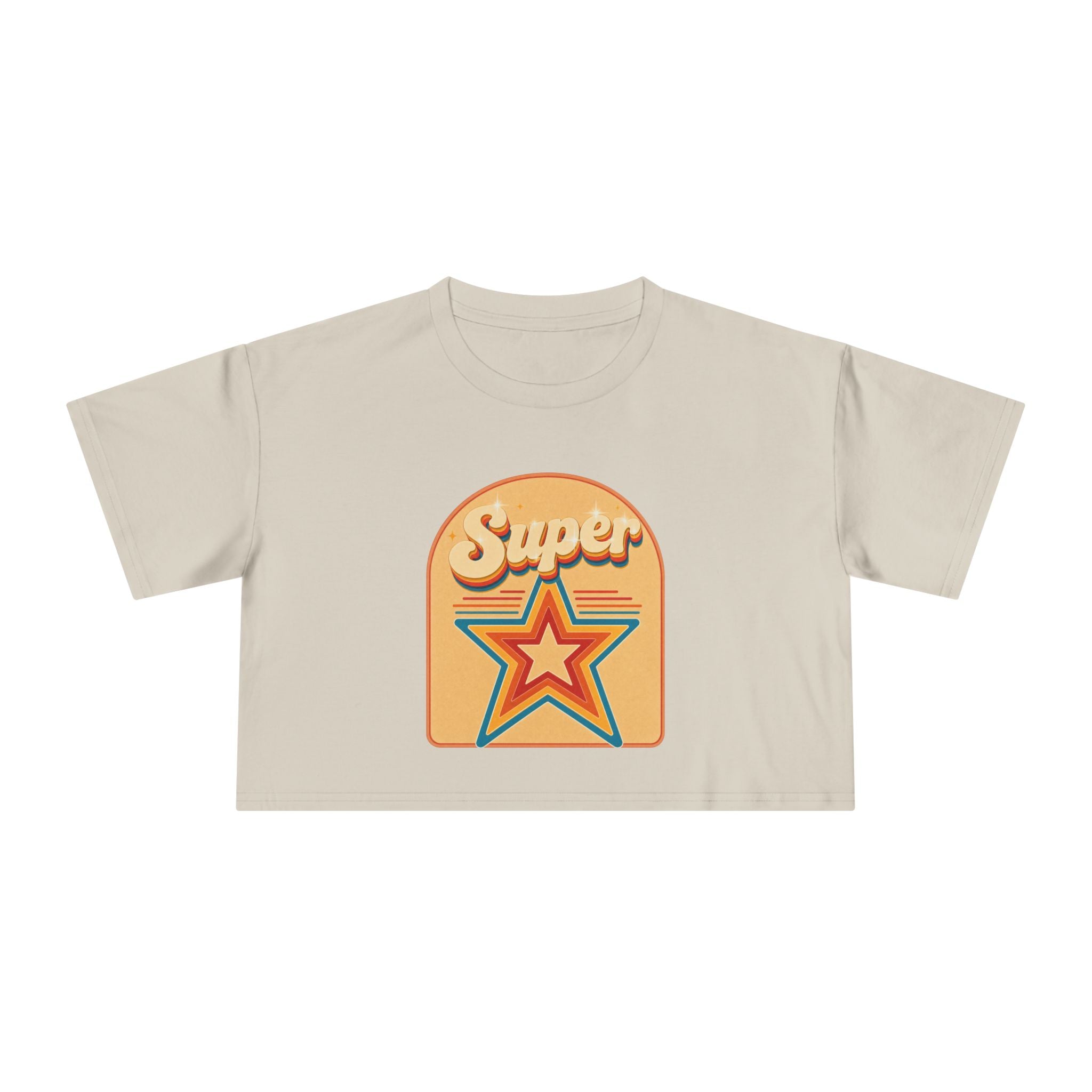 Retro 70’s Superstar Cropped Tee
