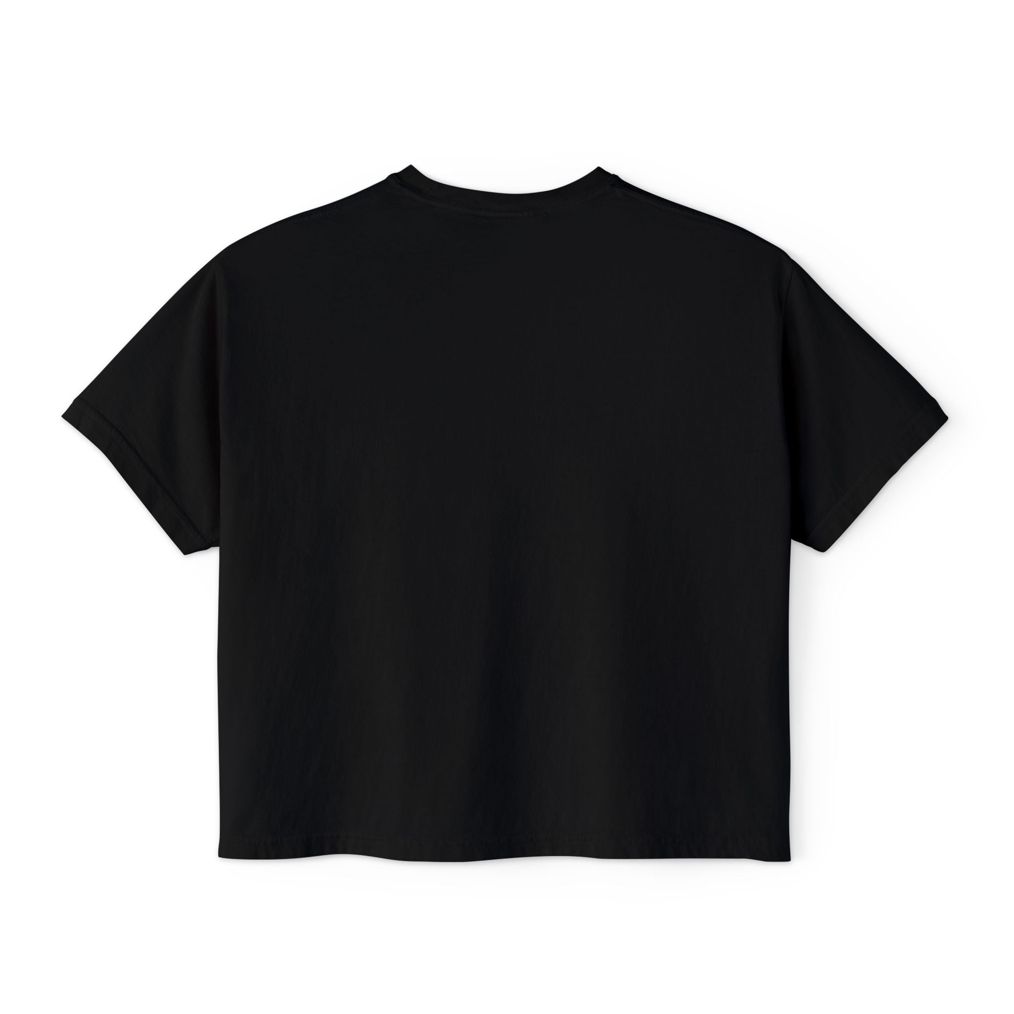 Foxy Lady Boxy Tee — Retro 70s Graphic Women’s Crop T-Shirt