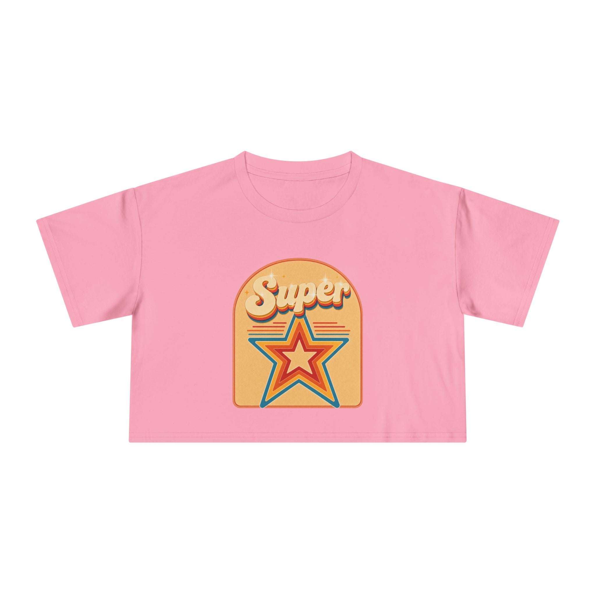 Retro 70’s Superstar Cropped Tee