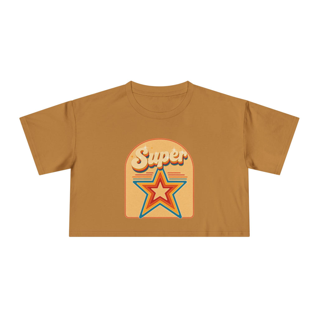 Retro 70’s Superstar Cropped Tee