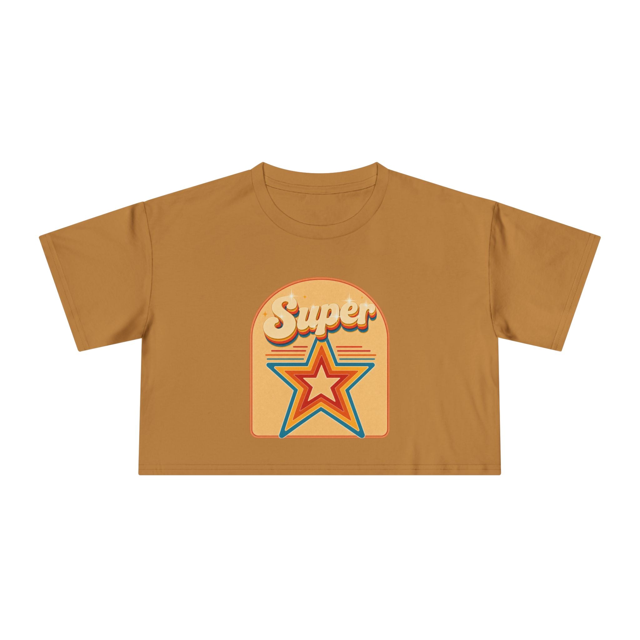 Retro 70’s Superstar Cropped Tee