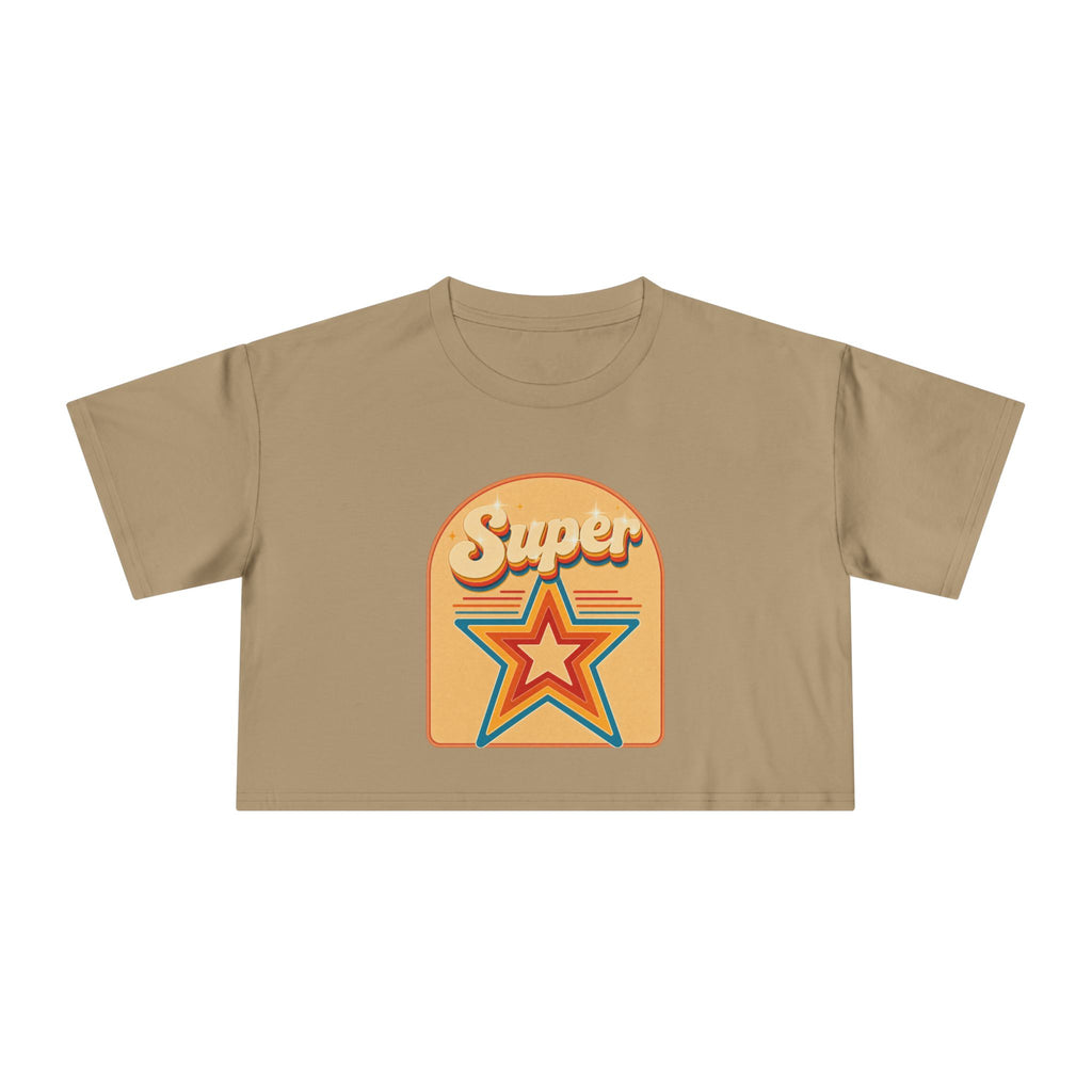 Retro 70’s Superstar Cropped Tee