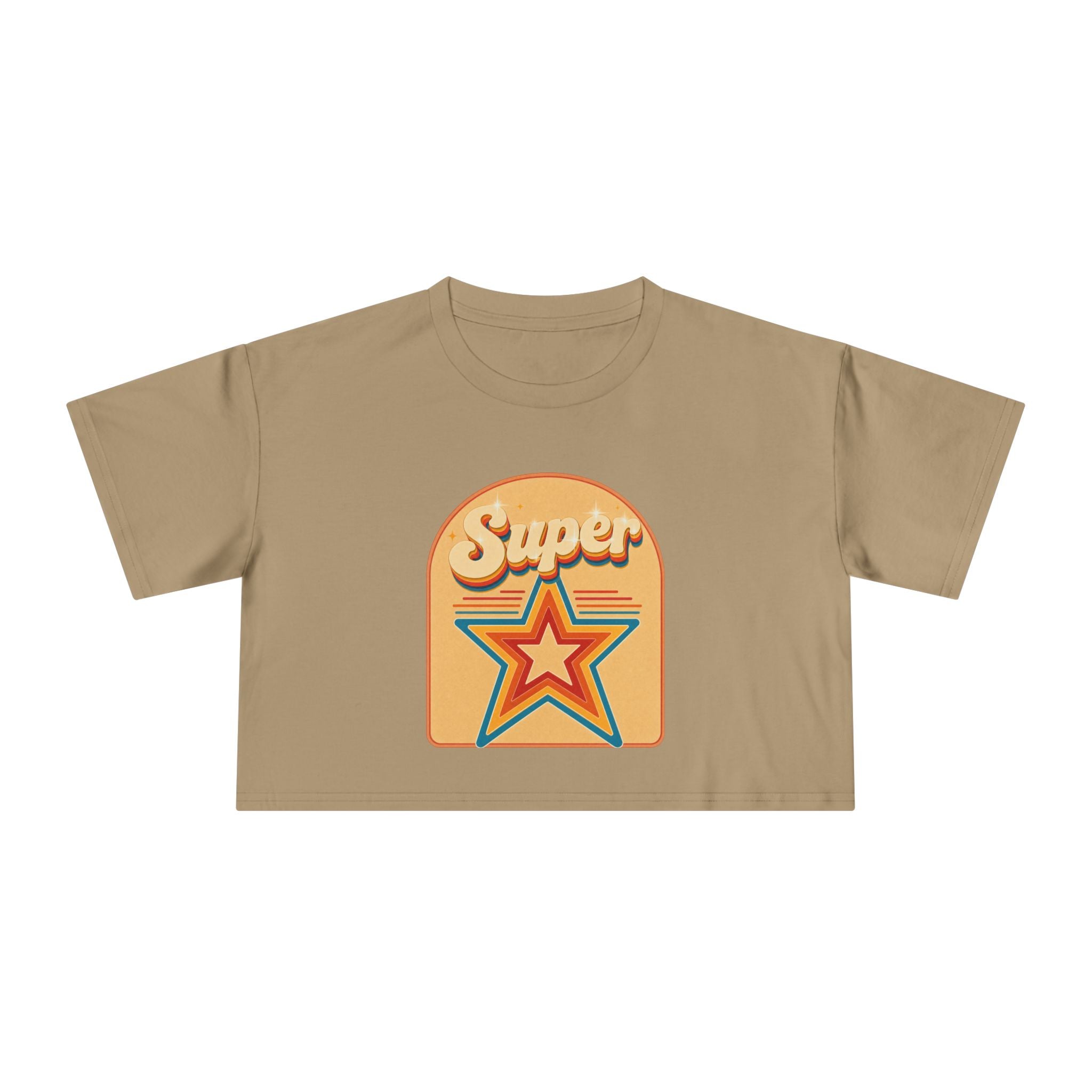 Retro 70’s Superstar Cropped Tee
