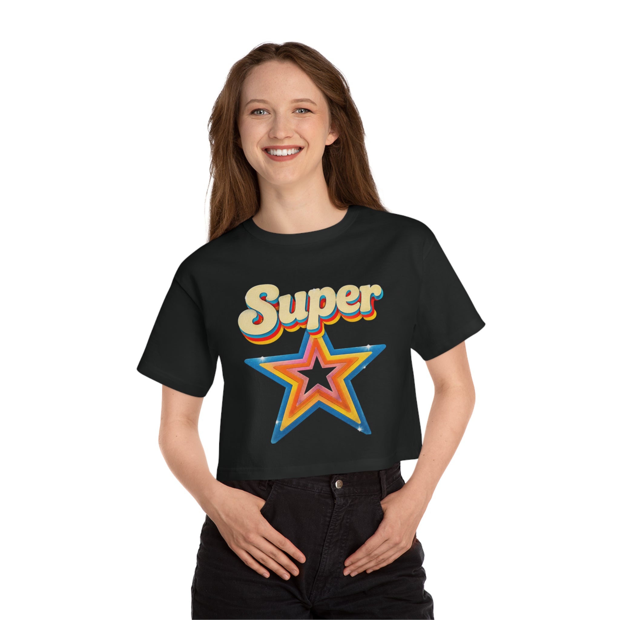Women's Cropped Superstar Tee