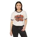 Foxxy Lady Ringer Tee | Retro 70s Script Graphic T-Shirt
