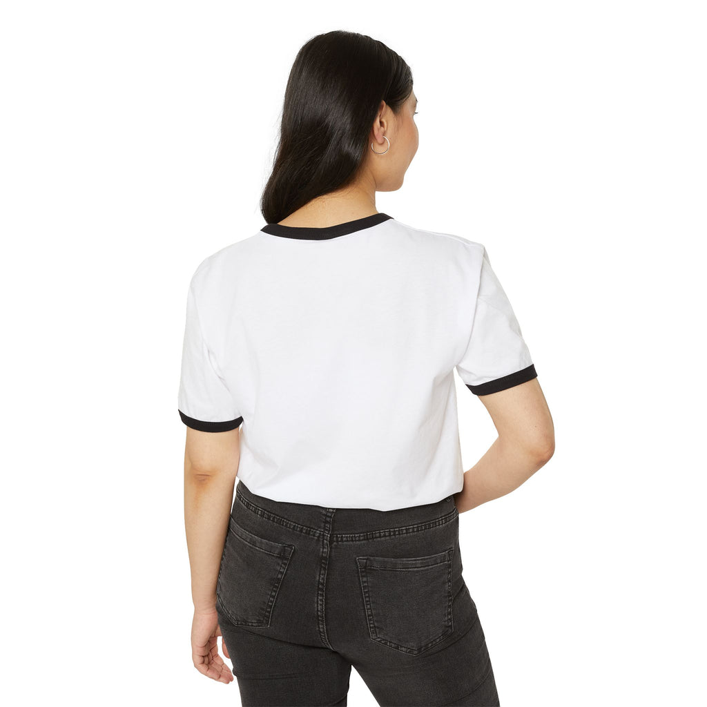 Foxy Lady Ringer Tee | Retro 70s Script Graphic T-Shirt