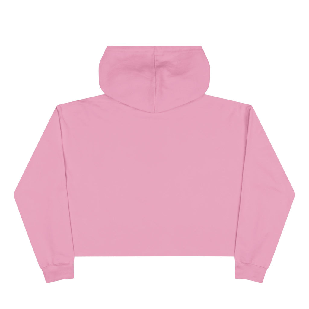 Cherry Bomb Crop Hoodie — Retro Cherry Graphic Cropped Hoodie