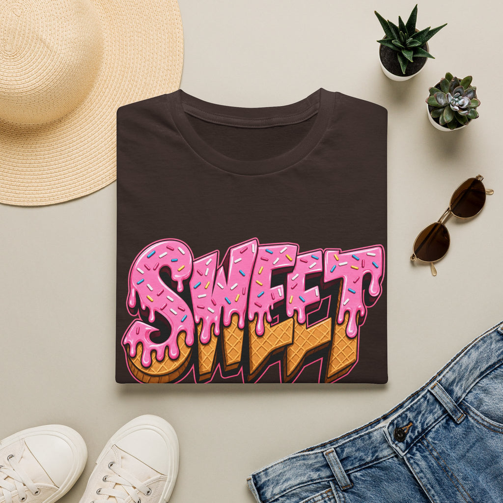 Sweet Drip Graphic T-Shirt — Pink Melting Ice-Cream Inspired Streetwear Tee