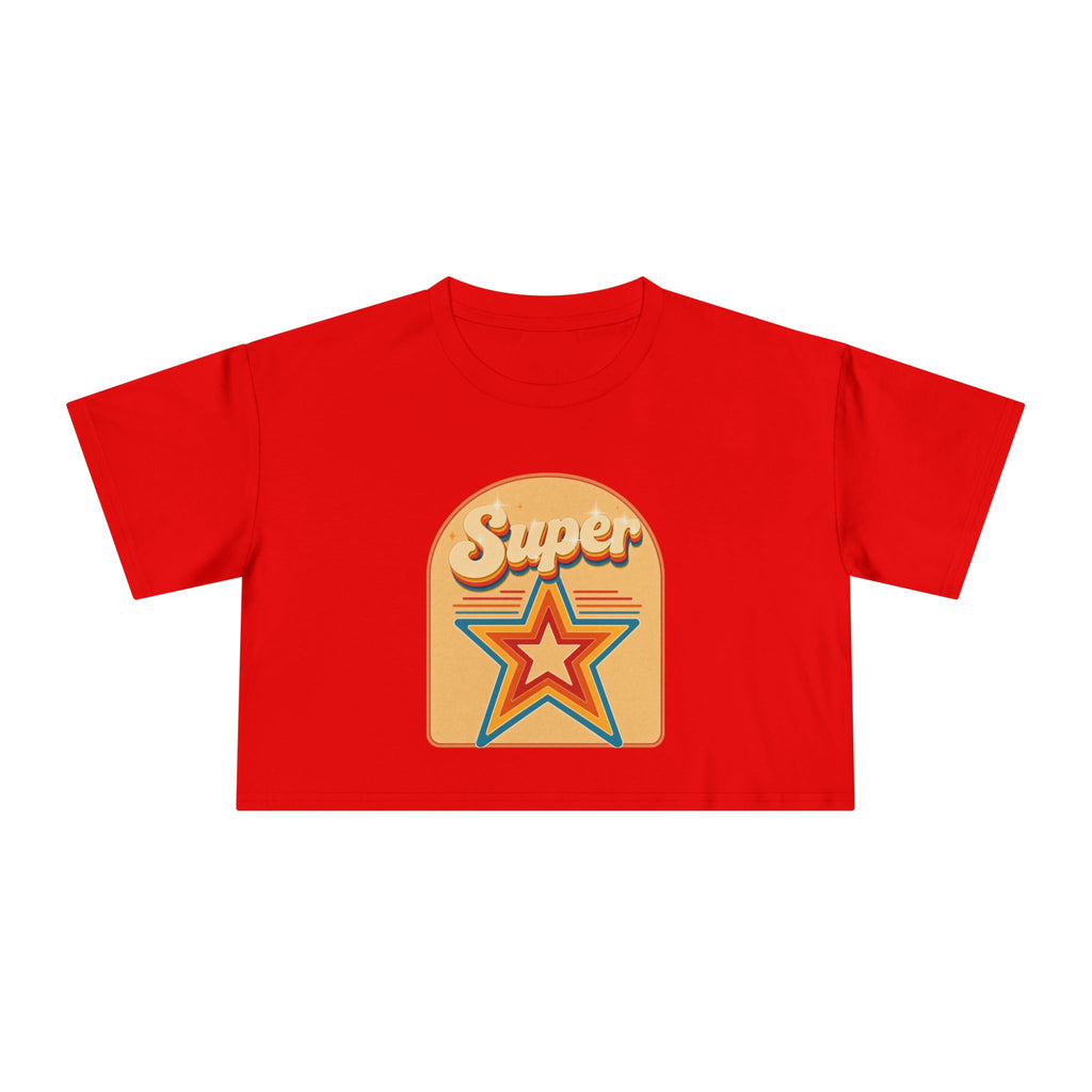 Retro 70’s Superstar Cropped Tee