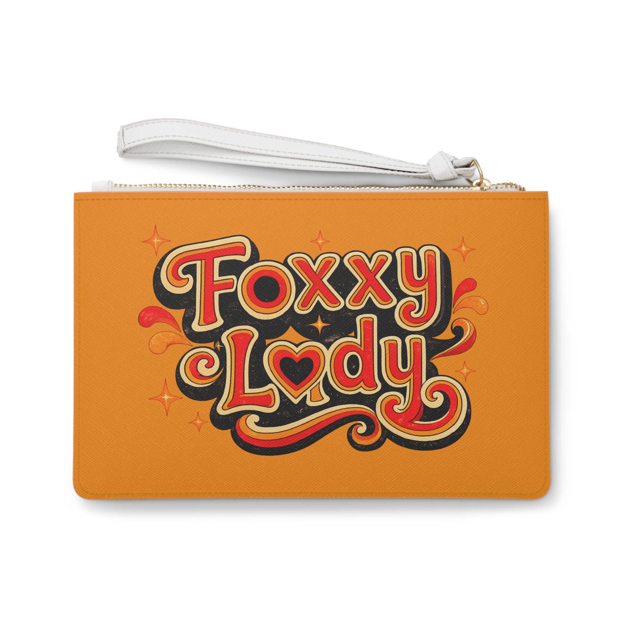 Clutch Bag 70 's Foxxy Lady Retro