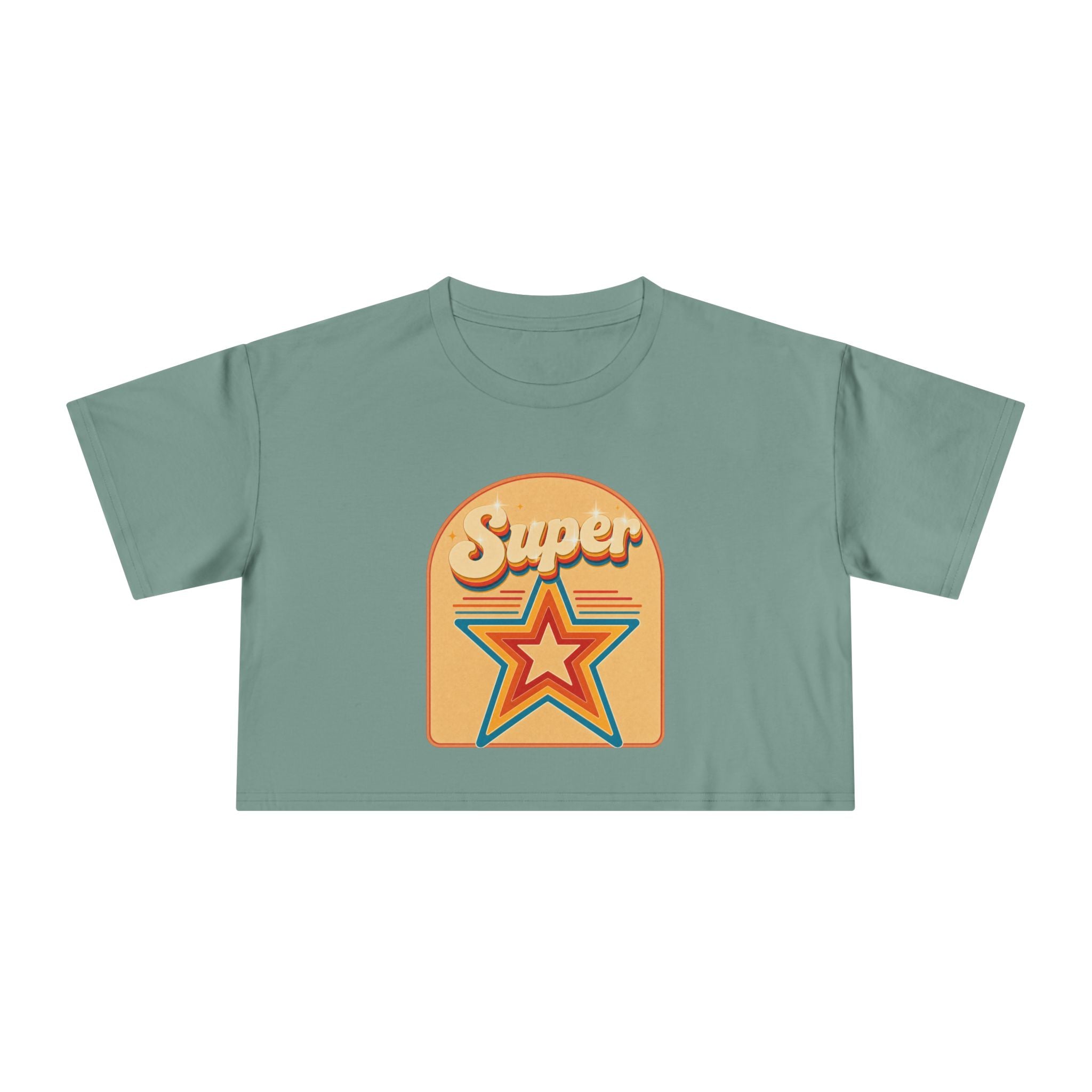 Retro 70’s Superstar Cropped Tee
