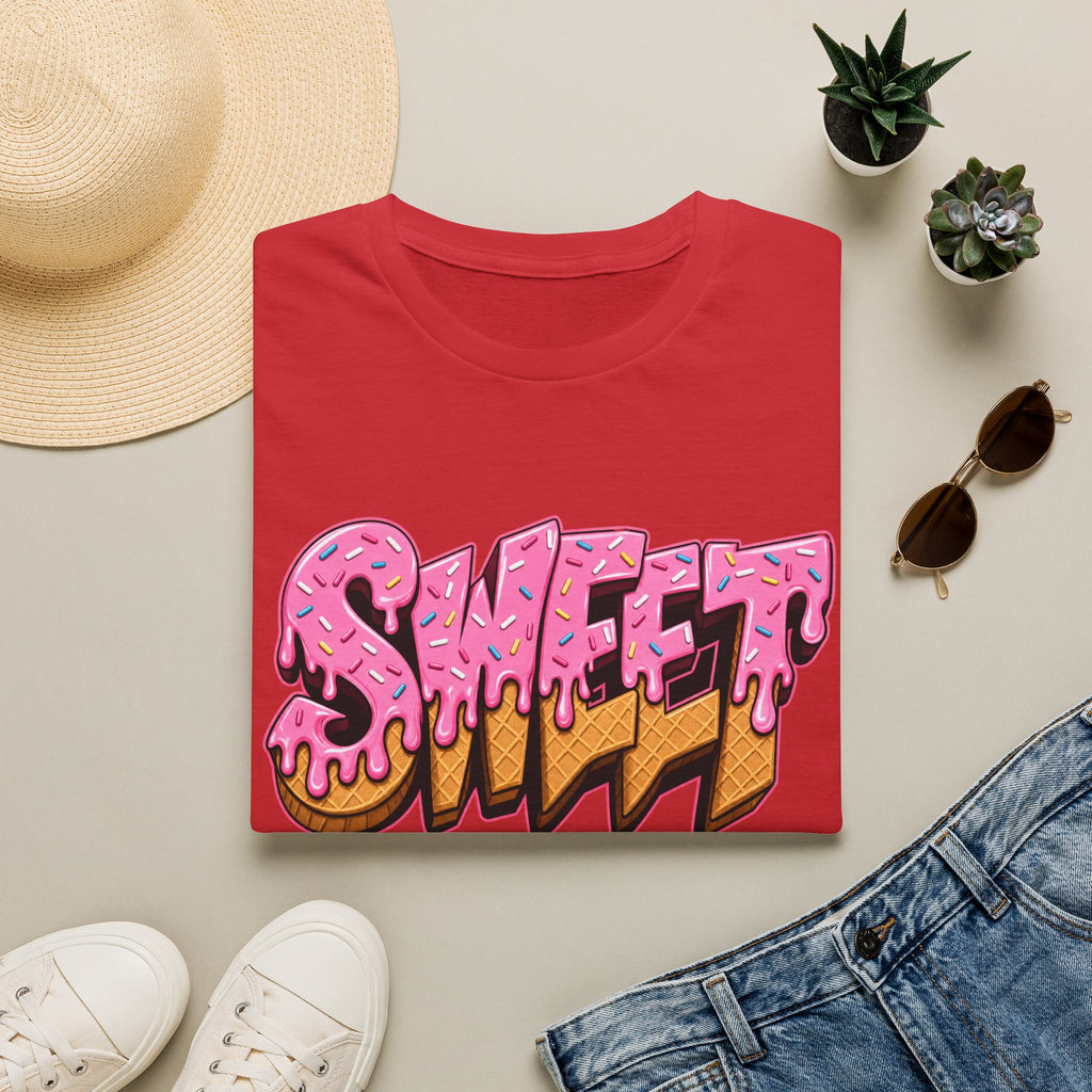 Sweet Drip Graphic T-Shirt — Pink Melting Ice-Cream Inspired Streetwear Tee