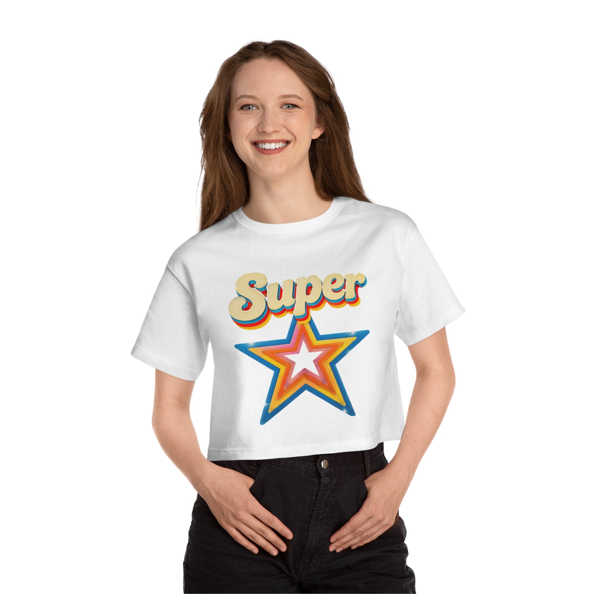 Women's Cropped Superstar Tee