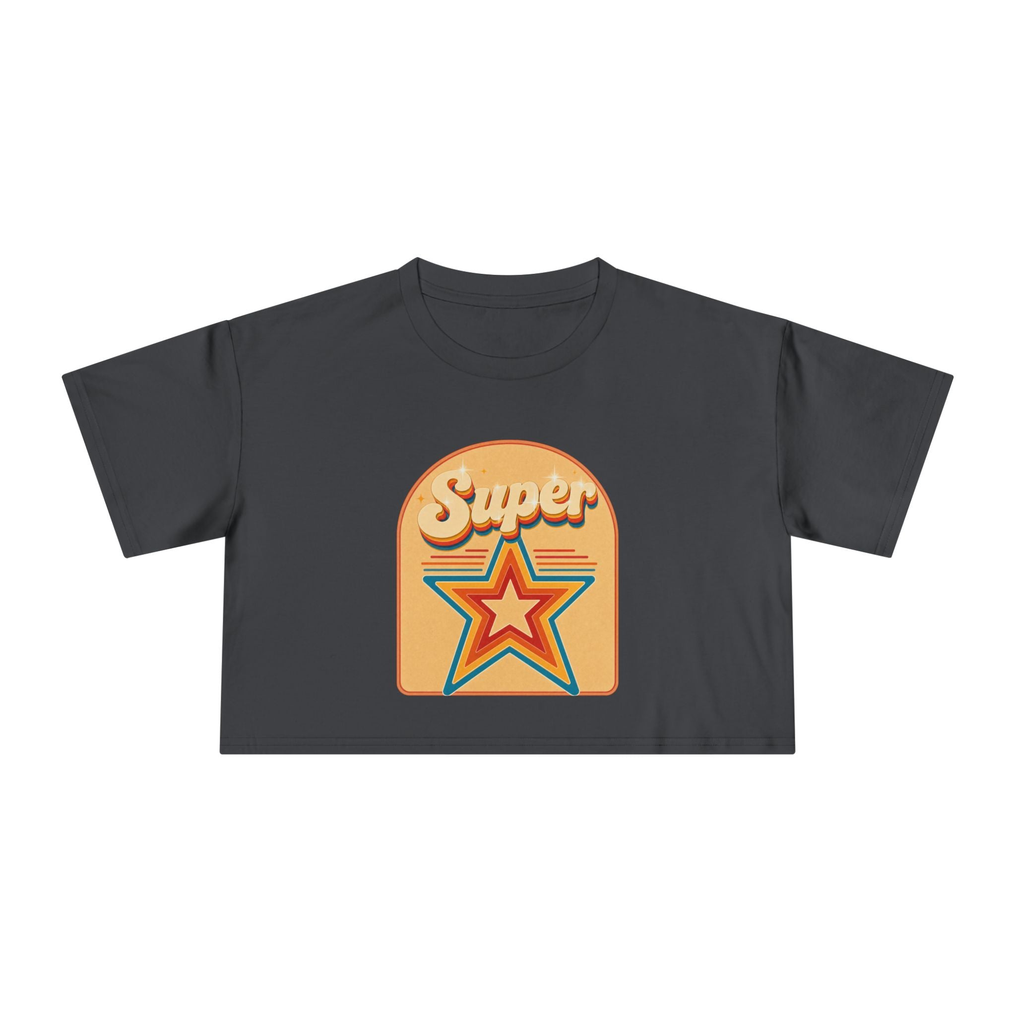Retro 70’s Superstar Cropped Tee