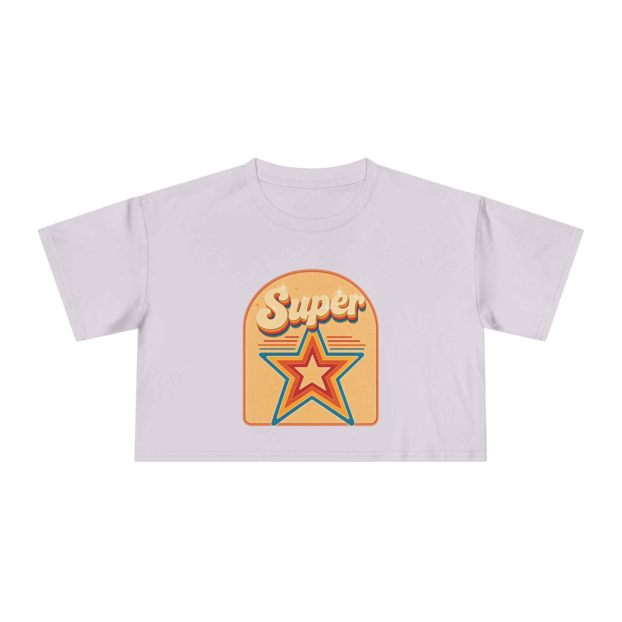 Retro 70’s Superstar Cropped Tee