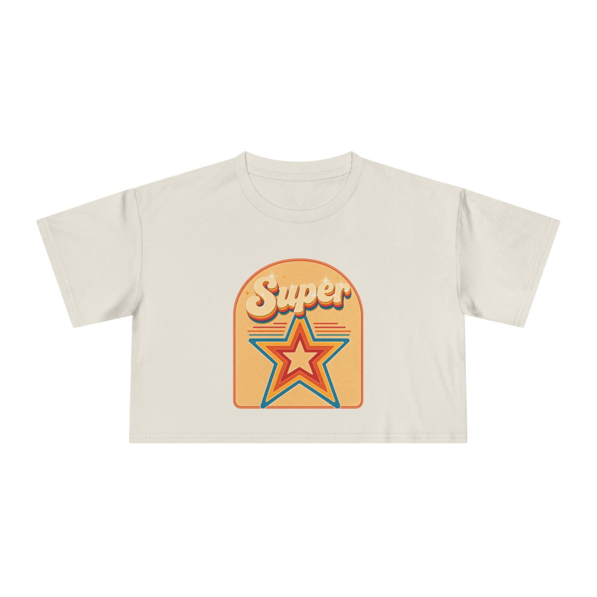 Retro 70’s Superstar Cropped Tee