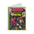 2000 Party Over Millennial Spiral Notebook | Ruled Journal