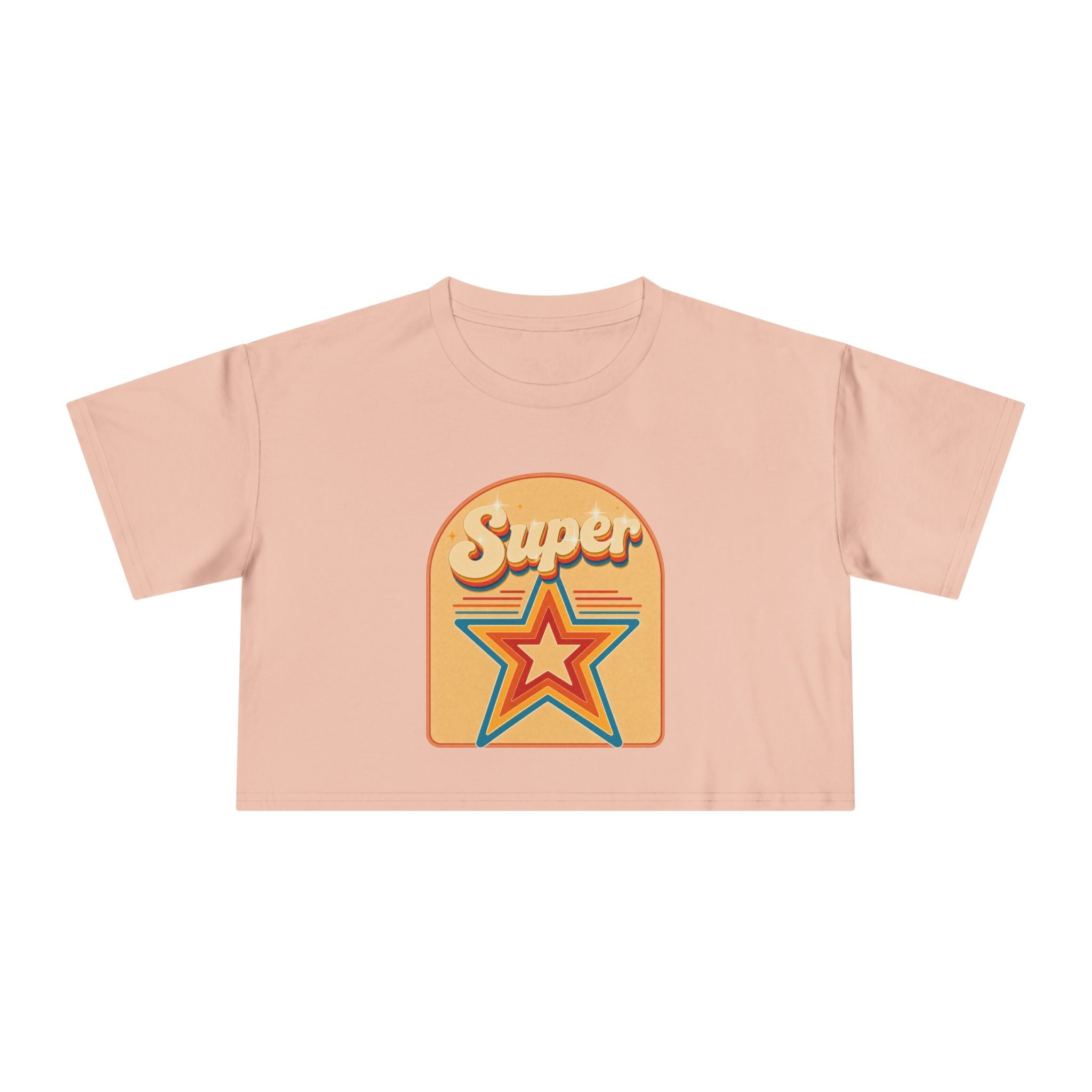 Retro 70’s Superstar Cropped Tee