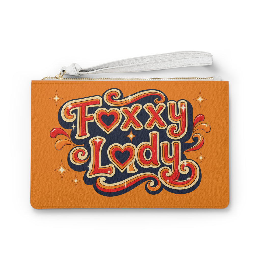 Clutch Bag 70 's Foxxy Lady Retro