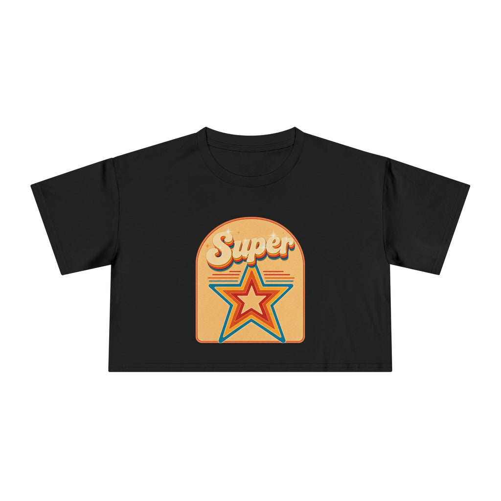 Retro 70’s Superstar Cropped Tee